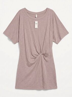 Anthropologie Mauve Knotted Dress